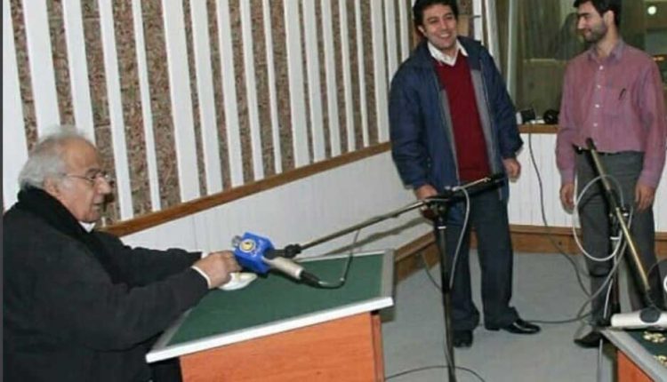 اولین حضور ناصر ملک مطیعی در رادیو پس از انقلاب