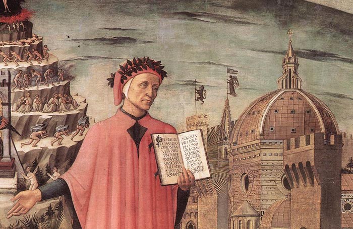 دانته آلیگیری (به ایتالیایی: Dante Alighieri) (زادهٔ فلورانس در سال ۱۲۶۵ و درگذشتهٔ راونا در سپتامبر ۱۳۲۱ میلادی) شاعر اهل ایتالیا بوده‌است. وی در سیاست زادگاه خود عاملی مؤثر بود. نوشته‌های دانته در ادبیات ایتالیا و سراسر اروپا مؤثر افتاده‌است.