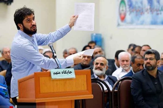 رضوی در دادگاه - نامه های امامی از زندان